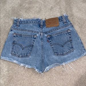 LEVI jean shorts